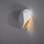 Barnacle. 2012. wood, paint, gold leaf. approx: 4"x5"